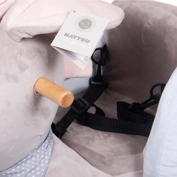 EUC Cappuccino Donkey Rocking Horse – Rocking Toy – Gray and Beige - Picture 10 of 10